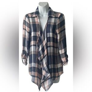 COPY - “About a girl” women’s flannel cardigan